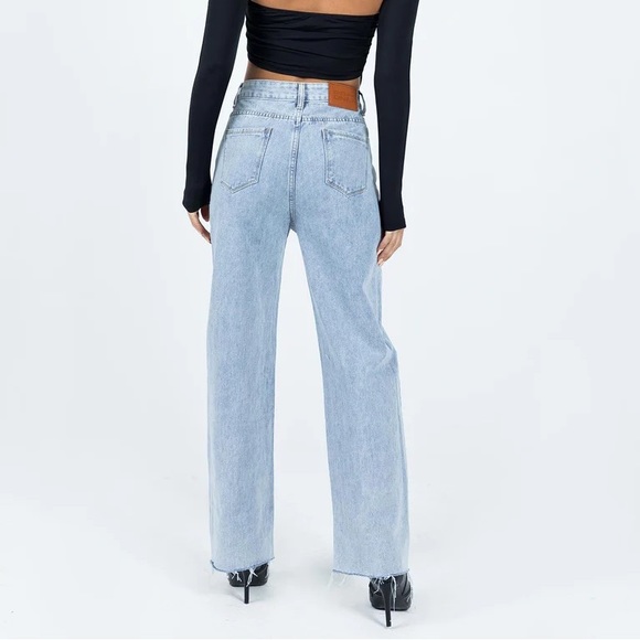 NWT Princess Polly Kalina Wide Leg Jeans size 6 - Picture 5 of 5